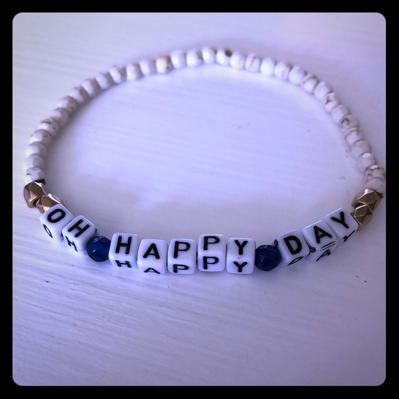 Jewelry - “Oh Happy Day” Stretchy Beaded Bracelet!!